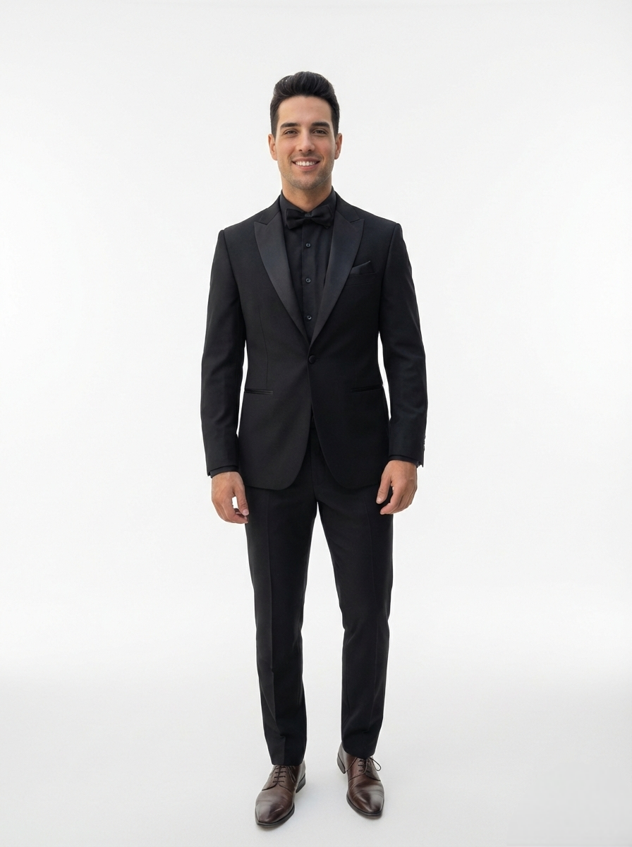 Smoking all black para formatura - Cristina Carneiro Rio de Janeiro