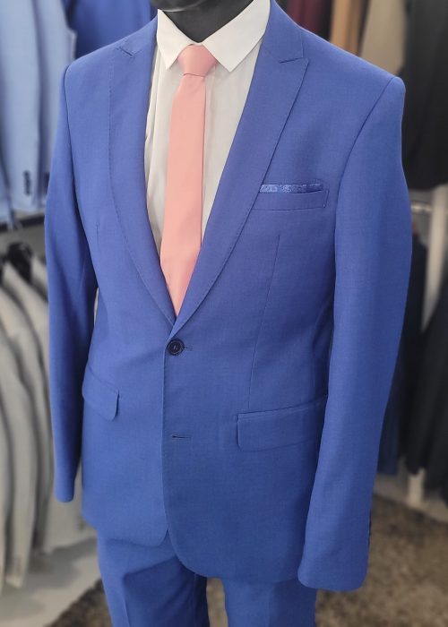 Terno azul royal elegante para casamentos e eventos formais