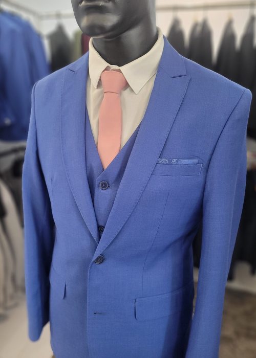 Terno azul royal elegante para casamentos e eventos formais